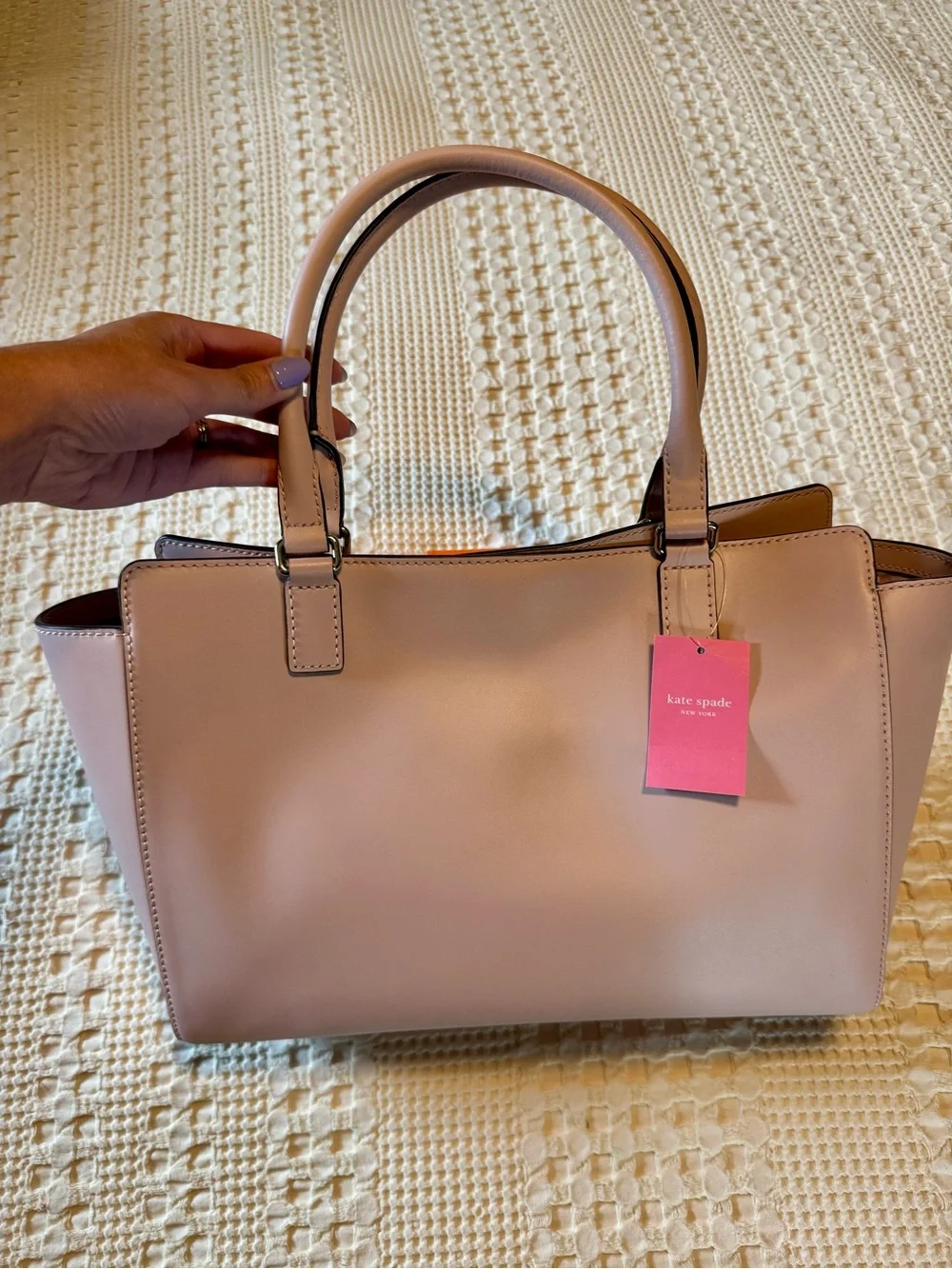 Kate Spade Kelsey Orchard Valley Leather Tote Bag